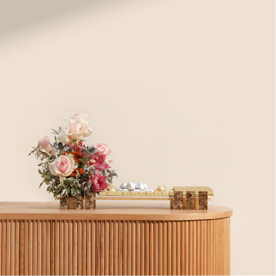 Floward Chocolate Tray | Delicate Petals