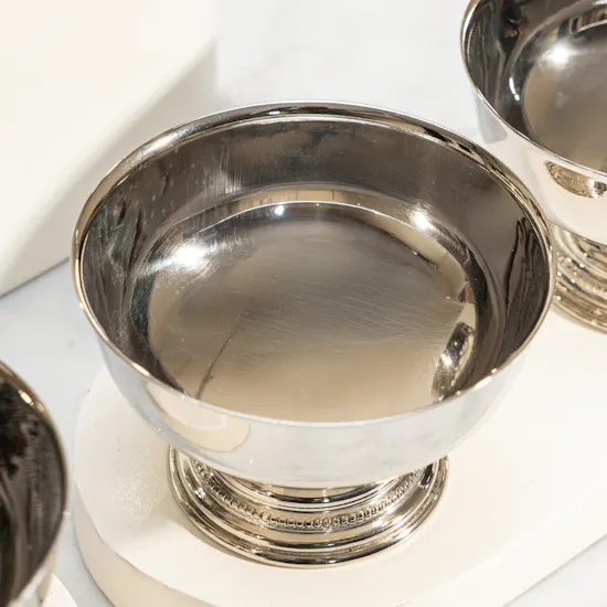 Hrh Silver-plated Bowl Set