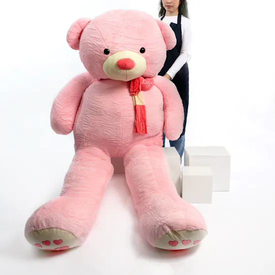 Floward XL Pink Teddy Bear | 2.6 meters | 16 Kg
