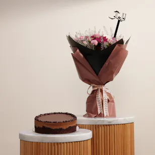 Floward Chocolate Mousse Cake | Elegant Bouquet