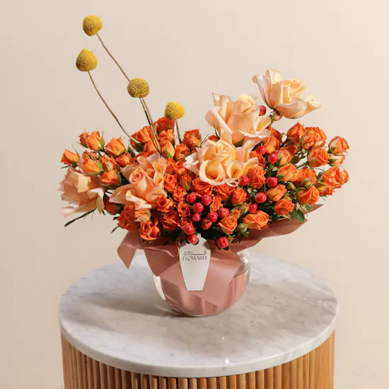 Delight Graduation Flowers Vase