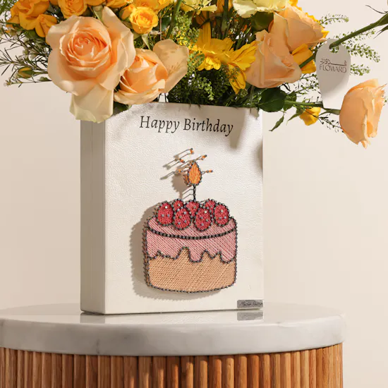 Maisam Qassem Birthday Flowers Vase