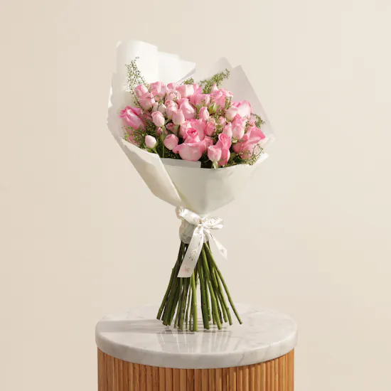 Dreamy Pink Flower Bouquet