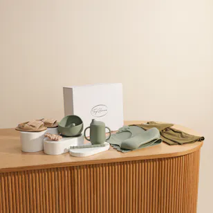Tiny Humans Baby Boy Feeding Set