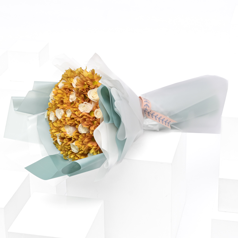 Sunny Chrysanthemums