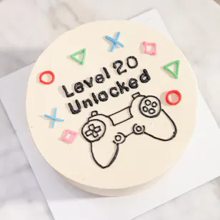 Floward Vanilla Small Standard Player Customizable Cake