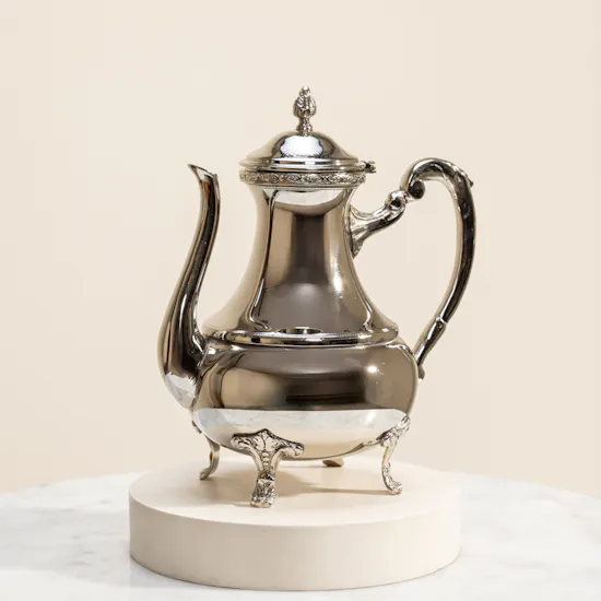 Hrh Silver Tea Set