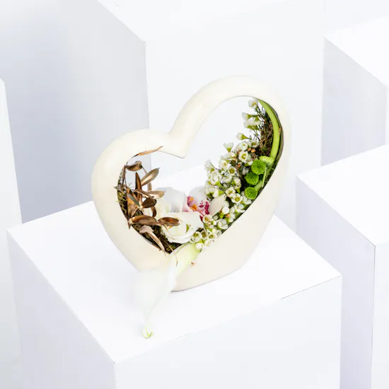 Angelic Heart | 4 Flowers