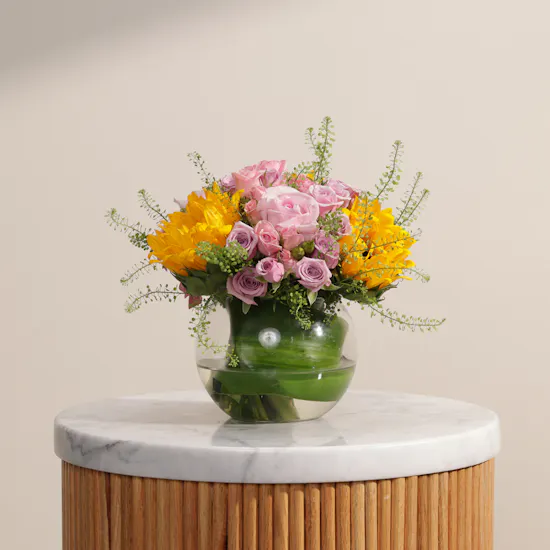 Spring Light Flower Vase