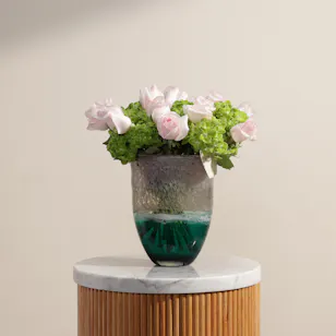 Shinny Pure Flower Vase