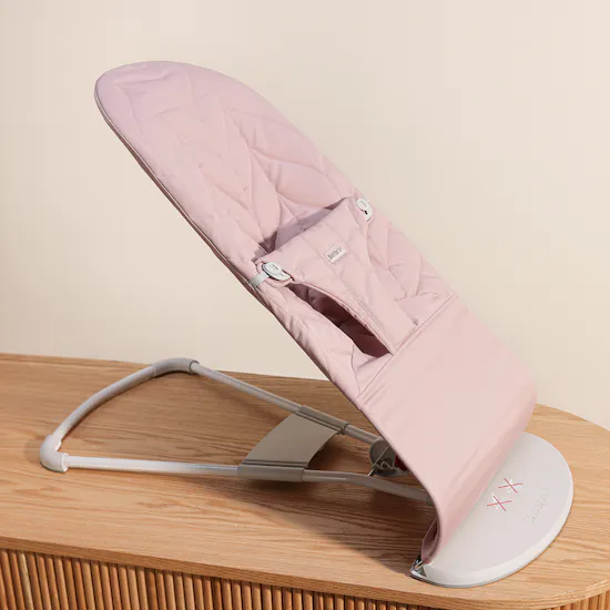 BabyBjorn Pink Bouncer Bliss Cotton Petal Quilt