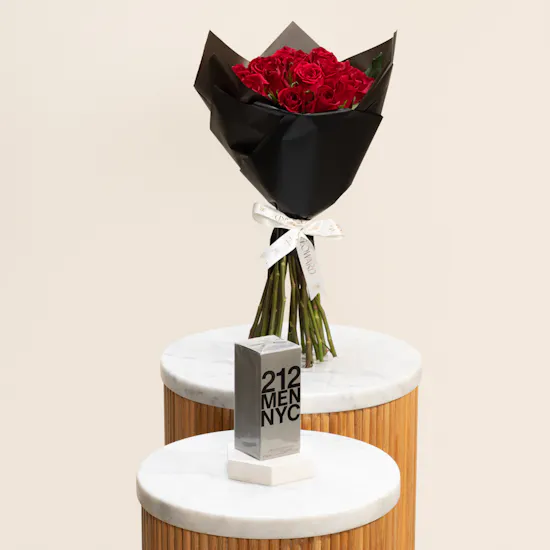 Carolina Herrera 212 NYC For Men | City's Soul Flowers Bouquet