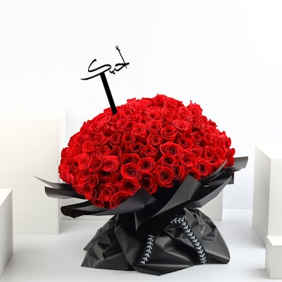 I Love You Roses | Black Wrap