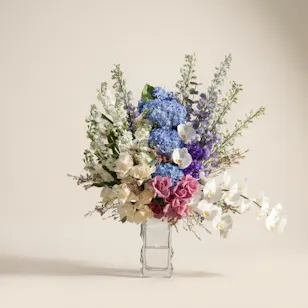 Rogaska Light Symphony Flowers Vase