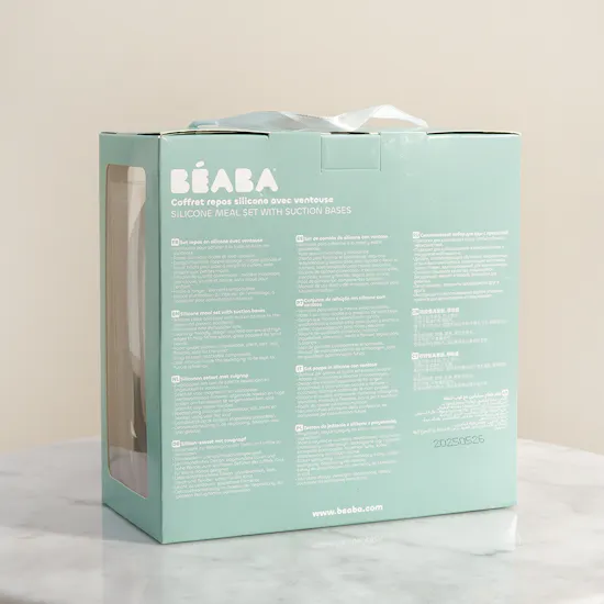 Béaba Silicone Dinner Set