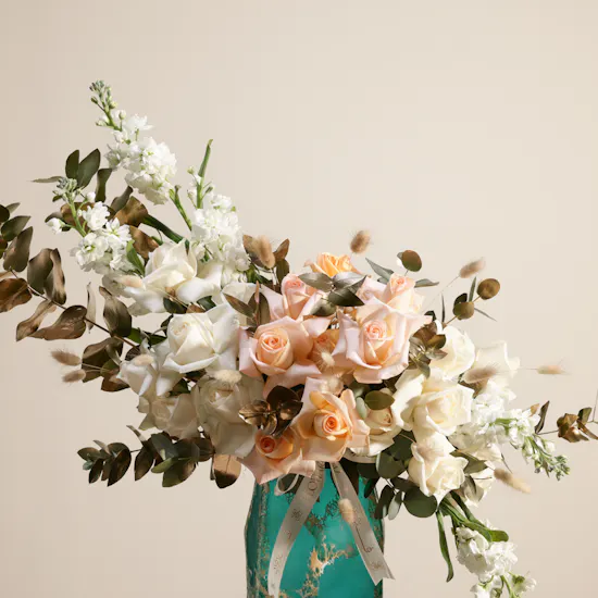 Whispers of Serenity Grace Flowers Vase
