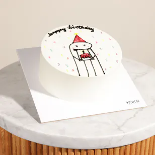 Koko Happy Birthday Chocolate Cake
