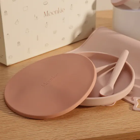 Moonkie First Bites Baby Luxe Box Gift Set