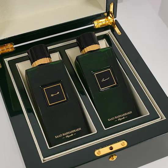 Saad Bashamakh Oud & Musk Perfume | Flowers Vase