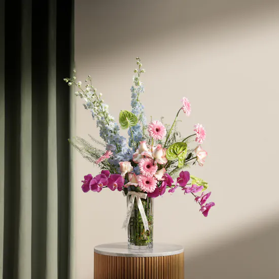 Nachtmann Radiant Flowers Crystal Vase