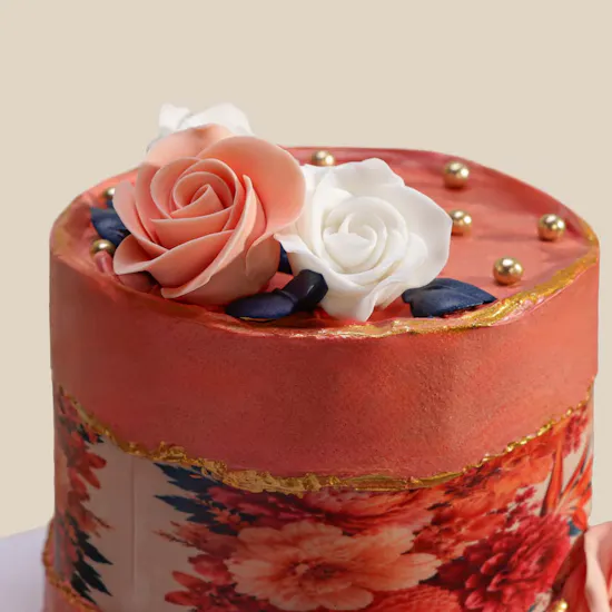 Floward Uniqe Floral Cake