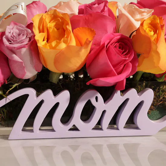 Delicate Flowers Tray