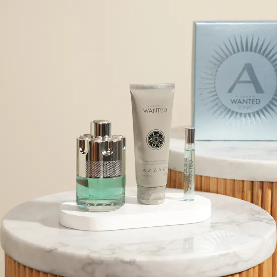 Azzaro Wanted Tonic EDT Men's Gift Set