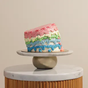 Floward Colored Birthday Cake