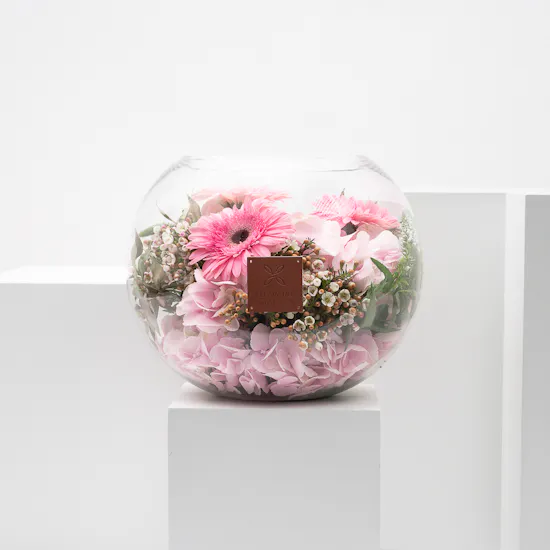 Delightful Spring | Glass Vase