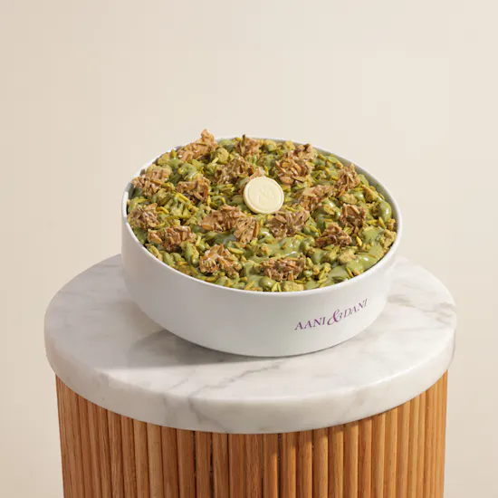 Aani & Dani Pistachio Pudding Cake