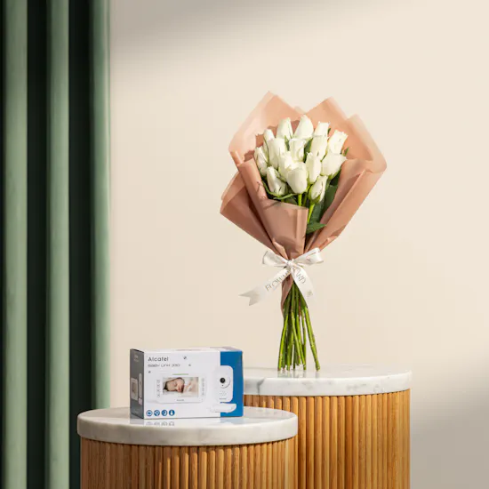 Hedeya Alcatel Baby Monitor | Loving Flowers Bouquet