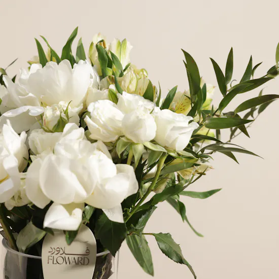 Peony in Quiet Bloom Vase
