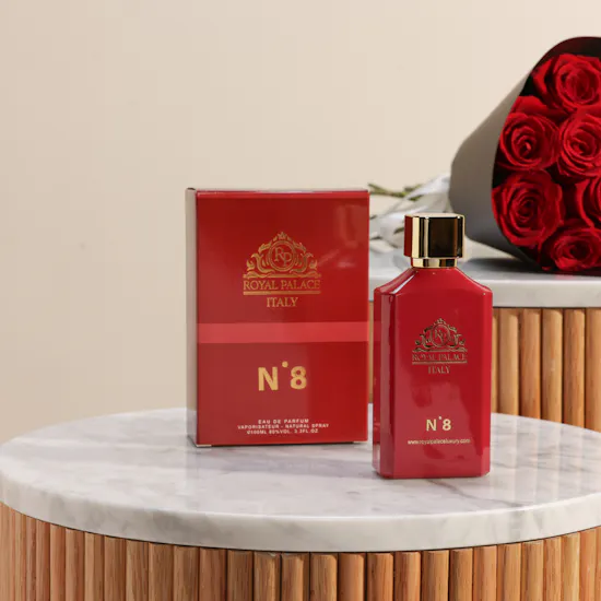 Royal Palace Nº 8 EDP for Women | Classic Red Roses