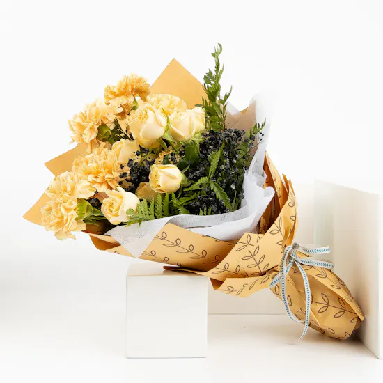 Patisserie by Guillermo Blueberry Baked Cheesecake | Flowers