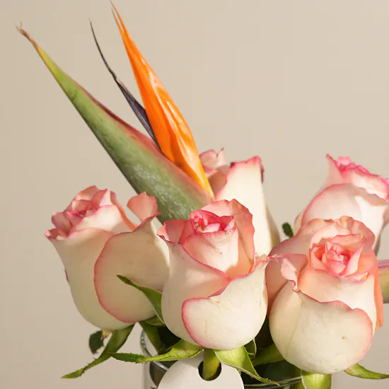 Summer Vibes Flowers Vase