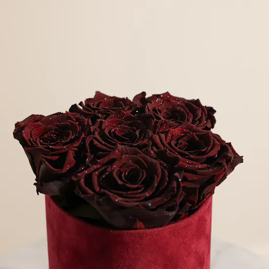 Dreamy Preserved Red Rose Box