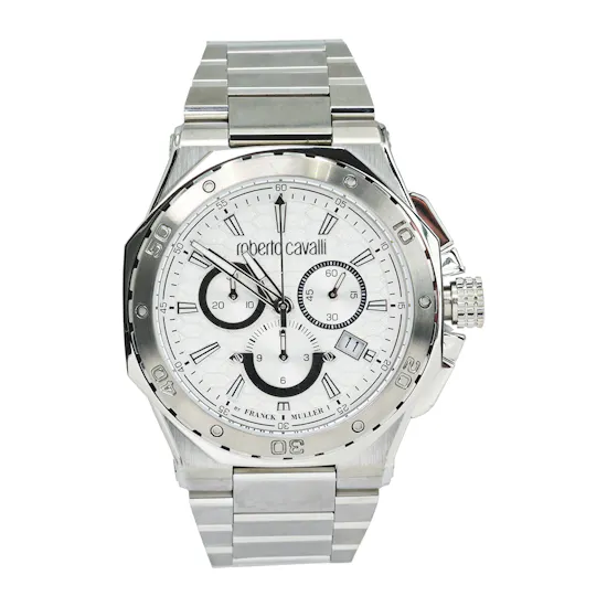 Roberto Cavalli By Franck Muller Men's Watch | 12 Roses of passion