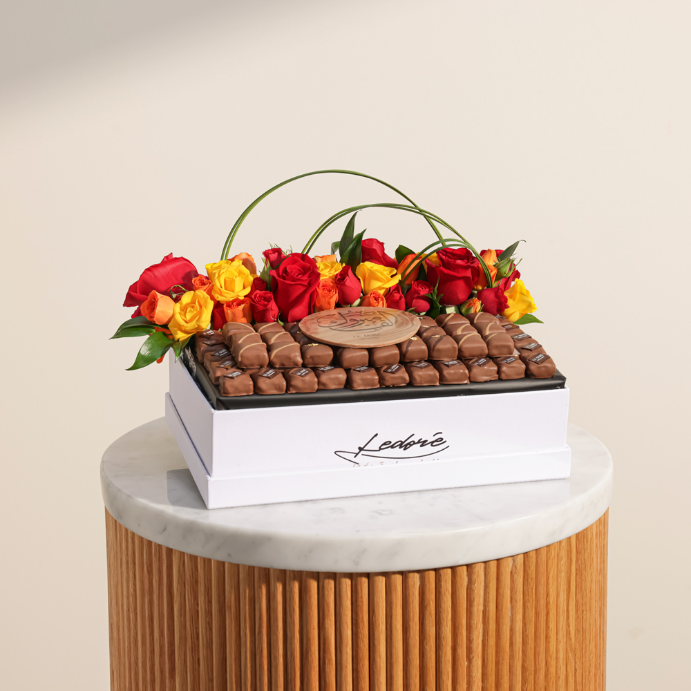 (Algolia) Ledore Congrats Chocolate Box | Pure Delight Flowers