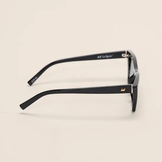 Le Specs Velodrome Cat Eye Black Women's Sunglasses