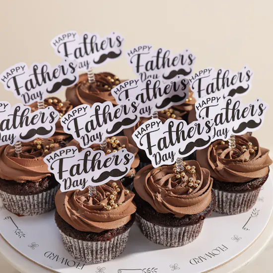 Floward Father's Day Cupcakes