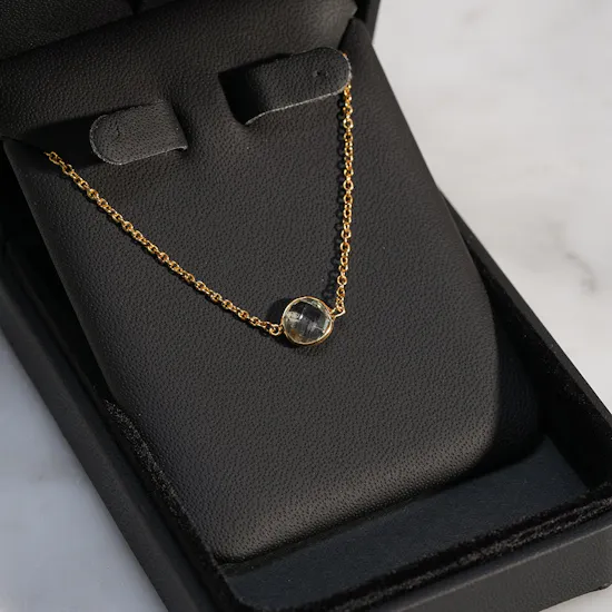 Izmirian Blue Topaz Gold Bracelet