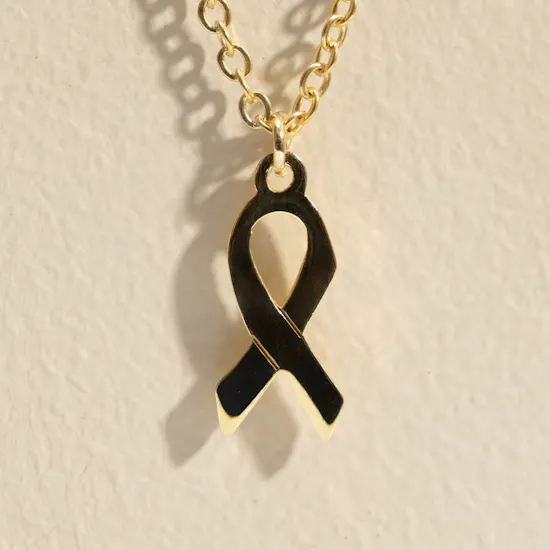 Hrh Cancer Survivor Gold Plated Necklace