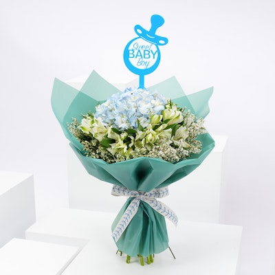 Pure Joy | Baby Boy Bouquet