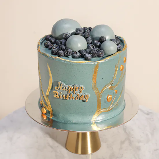 Floward Golden Elegance Birthday Cake