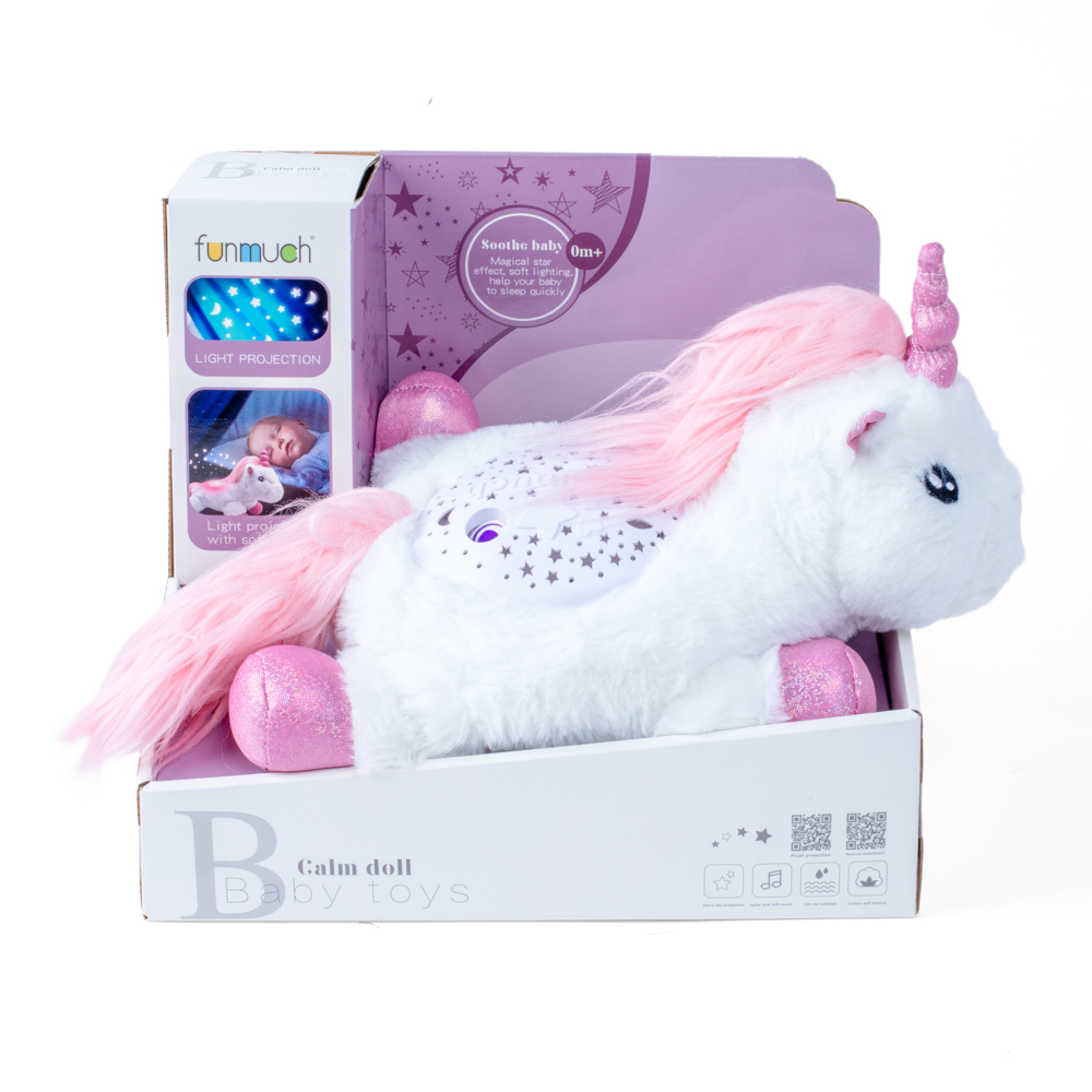 Soothing Sleep Unicorn - With Starlight Projector Light