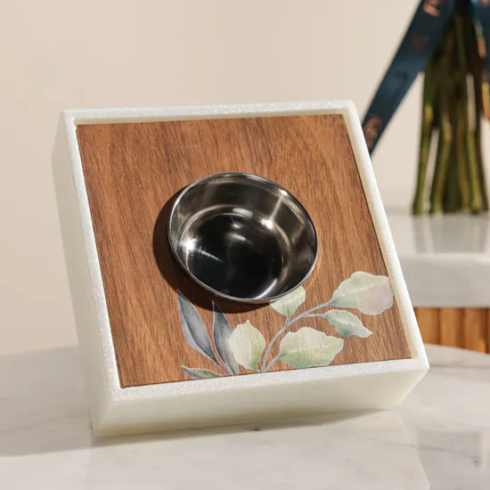 Almabakhir Floral Incense Burner | Soft Flowers
