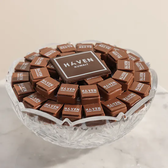 Haven Chocolate Parisien Crystal Tray