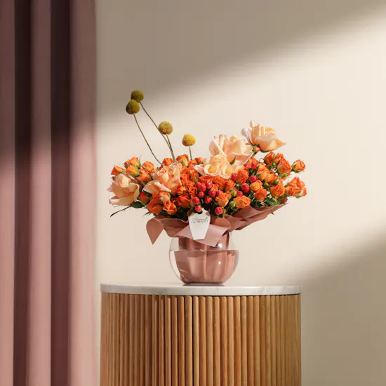 Delight Graduation Flowers Vase