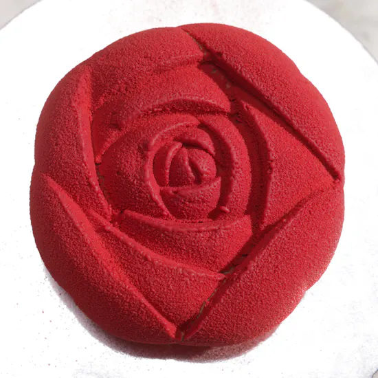 Floward Raspberry Chocolate Red Rose Cake