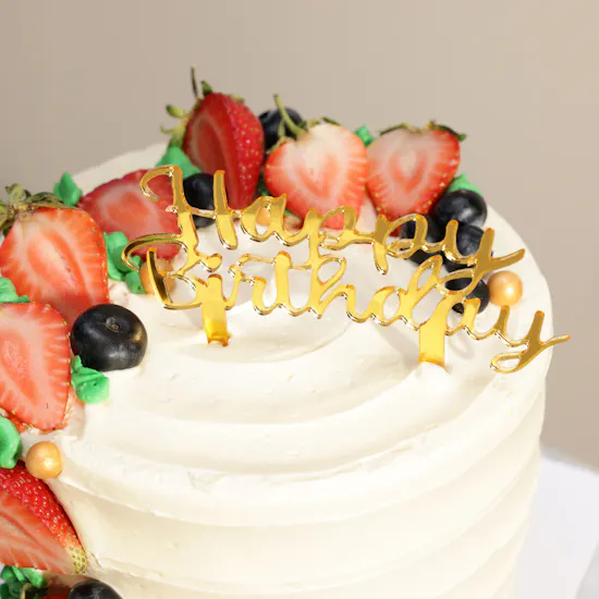Floward Fruity Happy Birthday Cake